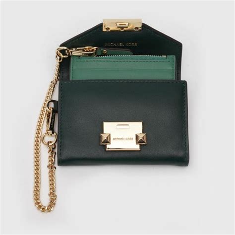 michael kors portemonnee whitney|Whitney Small Leather Chain Wallet .